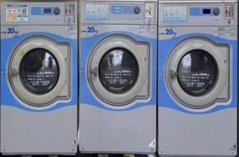 エレクトロラックス コインランドリー機械 一式9台